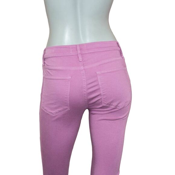 FRAME Denim Le High Skinny Jeans Purple Size 25 - Picture 12 of 12